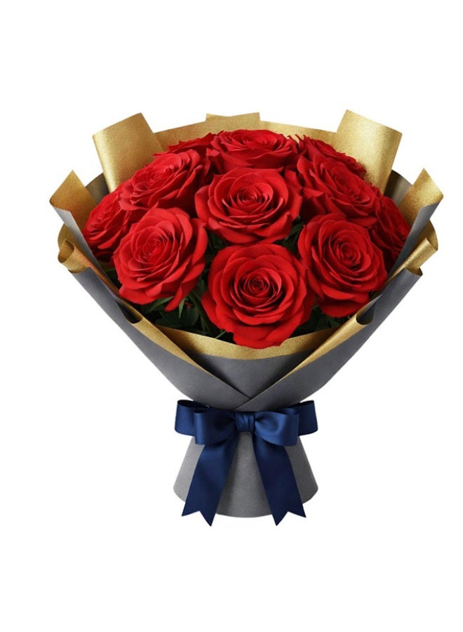 Red Roses, Without Vase 10 stems - 50cm, Colombia