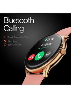 Fire-Boltt Fire-Boltt Phoenix Pro 35.3mm (1.39 inch) Bluetooth Calling Smart Watch, AI Voice Assistant, Metal Body with 120+ Sports Modes, SpO2, Heart Rate Monitoring (Gold Pink)  - Image 3