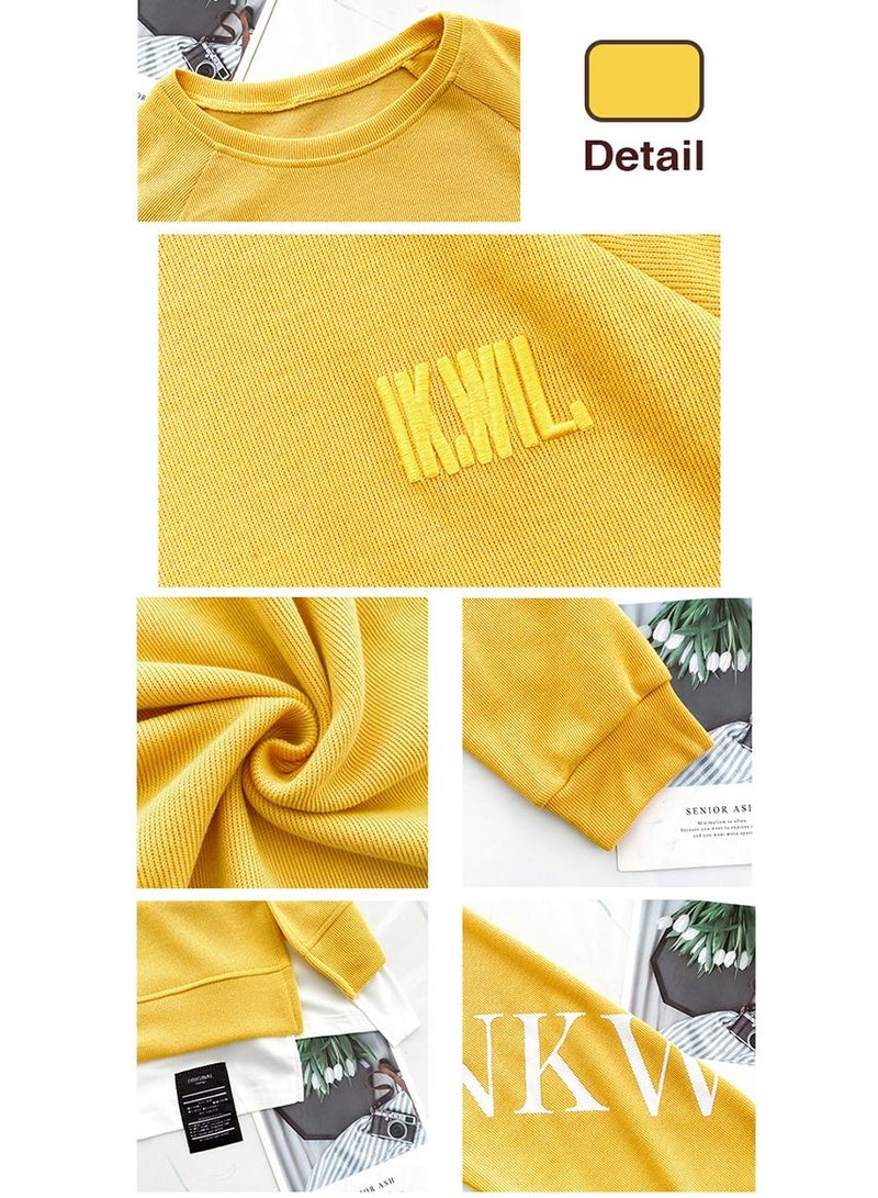 NIBEMINENT Plus size women's mid-length sweater thin top  - Image 5