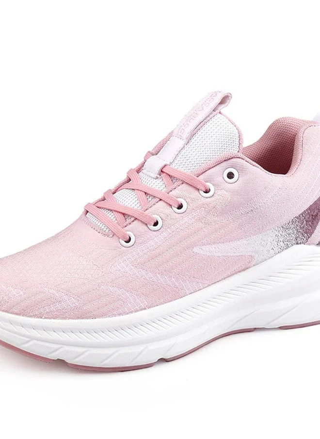 Bacca Bucci Women's Pink Mesh Running Shoes for Trail Running