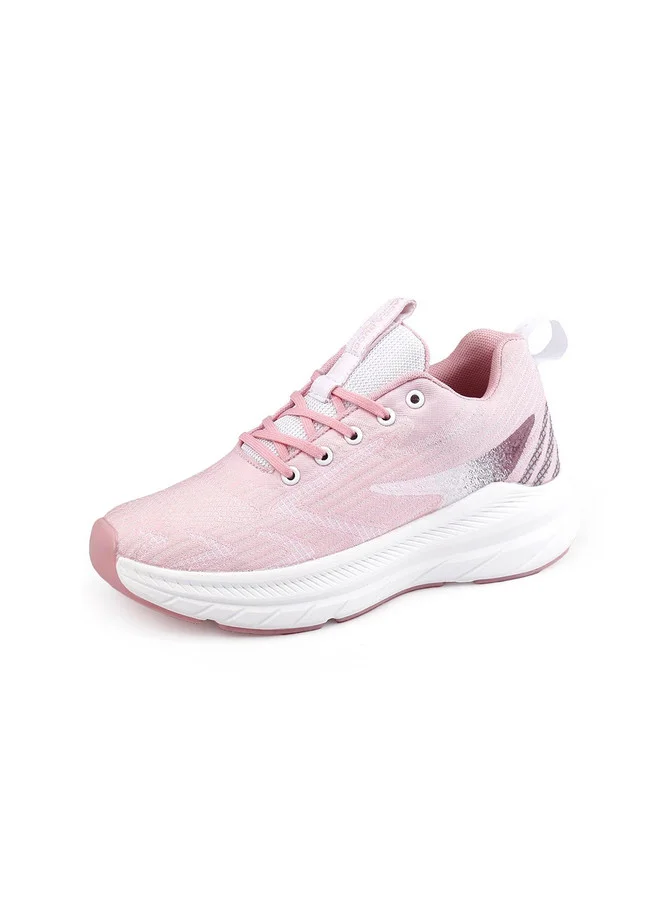 Bacca Bucci Women's Pink Mesh Running Shoes for Trail Running