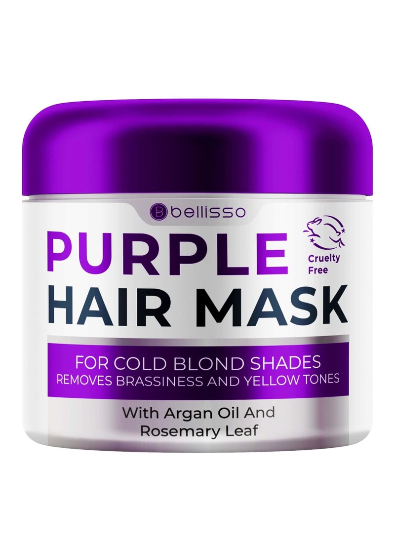 Purple Hair Mask - Deep Conditioner and Toner for Blonde, Brassy Hair - Hydrating Repair and After Bleach Treatment for Damaged and Dry Hair - Moisture Conditioning for Bleached Women and Men - pzsku/ZDE0E8EBDEE856F5F8C49Z/45/_/1737369294/0dd47ac3-636f-42a5-969d-ec93b872cfaa