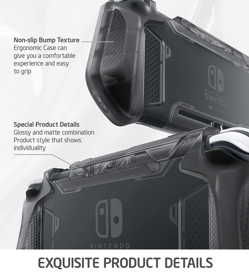 Mumba Grip Case for Nintendo Switch Lite (2019 Release), [Blade Series] TPU Protective Portable Cover Accessories Compatible with Switch Lite Console 2019 Release (FrostBlack) - Image 5