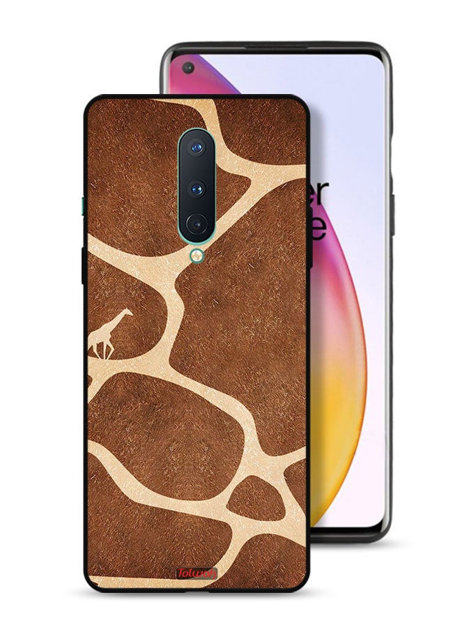 Tolwak OnePlus 8 Protective Case Cover Giraffe Skin - Image 1