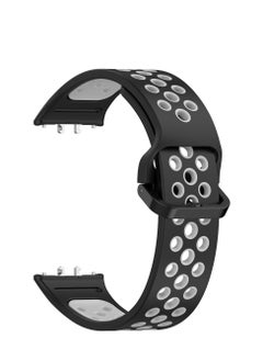 Generic Soft Watchbands Compatible with Samsung Galaxy Fit3 SM-R390 Silicone Sport Wristband Band Replacement Bracelet Quick Release Straps (Grey)  - Image 3