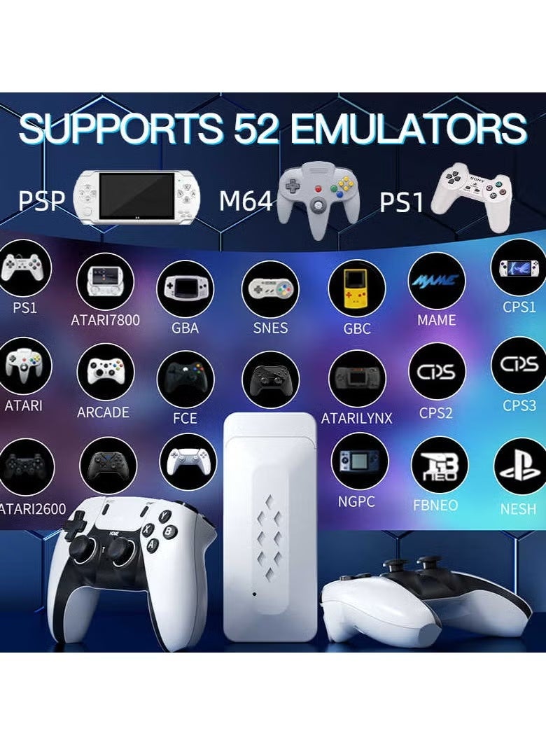JAJEEK M22 Game Stick 4K Retro Gaming Console with 20000+ Games, Dual 2.4G Wireless Controllers, 64GB Memory - Image 3