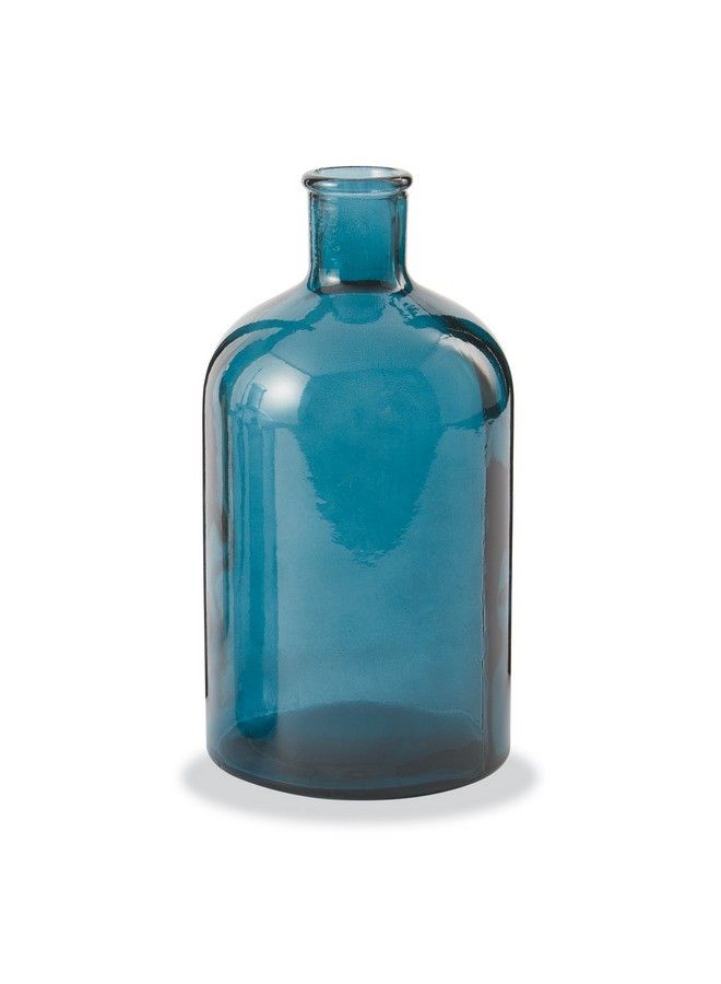 mud pie Spanish Recycled Glass Vase One Size Blue - Image 2