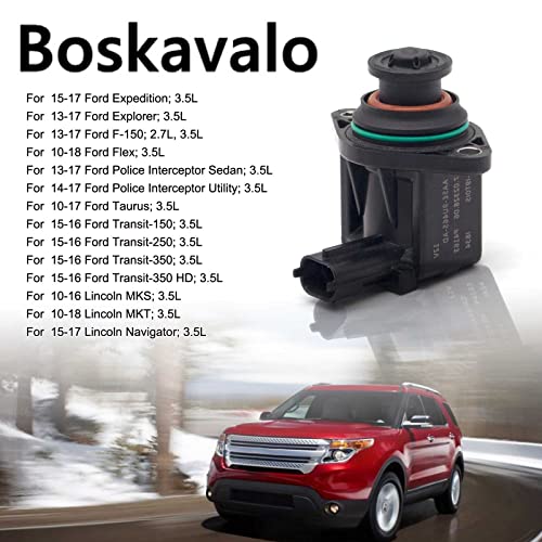 Boskavalo AA5E-9U465-AD Solenoid Valve For Ford Expedition Flex Lincoln MKS MKT 10-18 Turbo Turbocharger Intercooler-Valve Pressure - Image 3