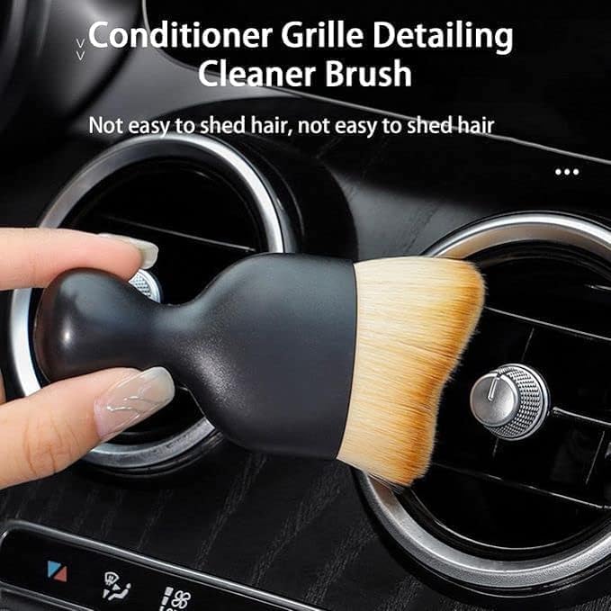 Nubilous Interior Cleaning Brush Multipurpose Car Interior AC Vent Dashboard Dust Dirt Cleaner Cleaning Brush for Car Interior PC Laptop Keyboard Electronic Gadgets Cleaning (Interior Dust Brush) - Image 5