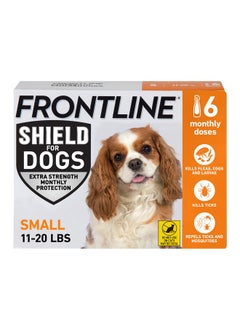 Frontline Frontline Shield Flea & Tick Treatment for Small Dogs 11-20 lbs. Count of 6  - Image 1