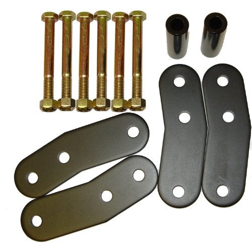 Rugged Ridge | Suspension Leaf Spring Shackle Kit, Rear, 1 Inch Lift, HD | 18265.17 | Fits 1987-1995 Jeep Wrangler YJ - Image 1
