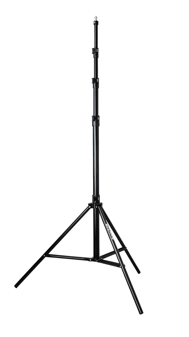 Sonia حامل إضاءة LS-950 بارتفاع 14 قدم ثقيل الوزن وقابل للطي محمول لاضاءة الحلقة، الفلاش، العاكس، الموزع، للتصوير الاحترافي في الاستوديو - Image 1