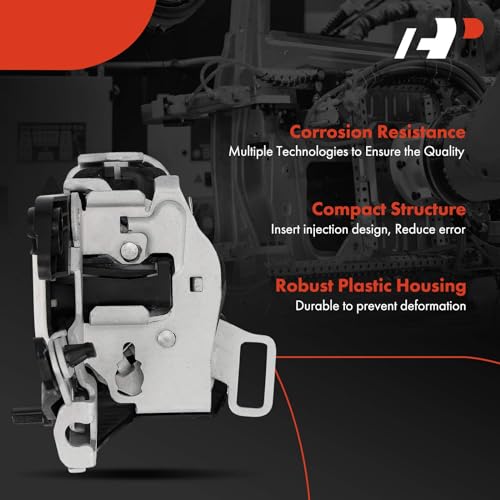 A-Premium مشغل قفل الباب A-Premium متوافق مع سيارات فورد ولينكولن - إكسبيديشن 2002-2009، نافيجيتور 2002-2009 - الجانب الخلفي الأيمن للركاب، استبدال# 6L3Z1626412C - Image 5