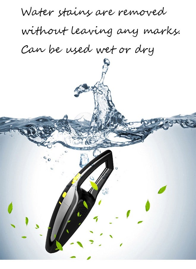 WEMART - Vacuum Cleaner，Handheld Vacuum，Handheld Cordless Vacuum，Car Vacuum Portable Cordless（Black） - Image 1