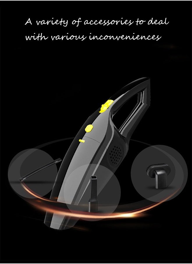 WEMART - Vacuum Cleaner，Handheld Vacuum，Handheld Cordless Vacuum，Car Vacuum Portable Cordless（Black） - Image 1