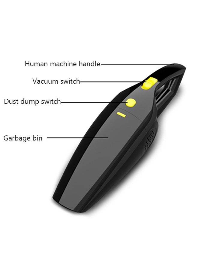 WEMART - Vacuum Cleaner，Handheld Vacuum，Handheld Cordless Vacuum，Car Vacuum Portable Cordless（Black） - Image 1