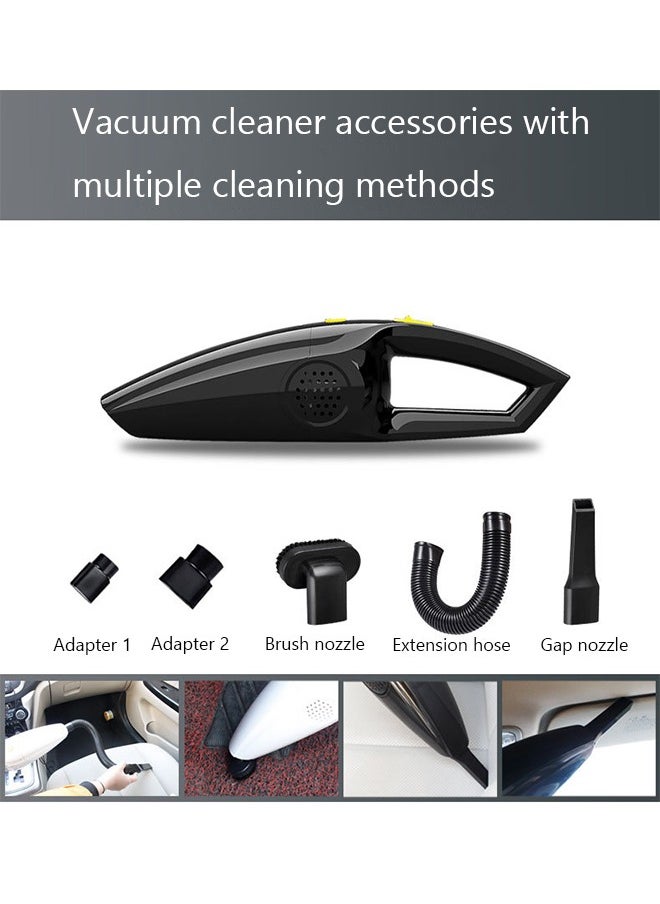 WEMART - Vacuum Cleaner，Handheld Vacuum，Handheld Cordless Vacuum，Car Vacuum Portable Cordless（Black） - Image 1