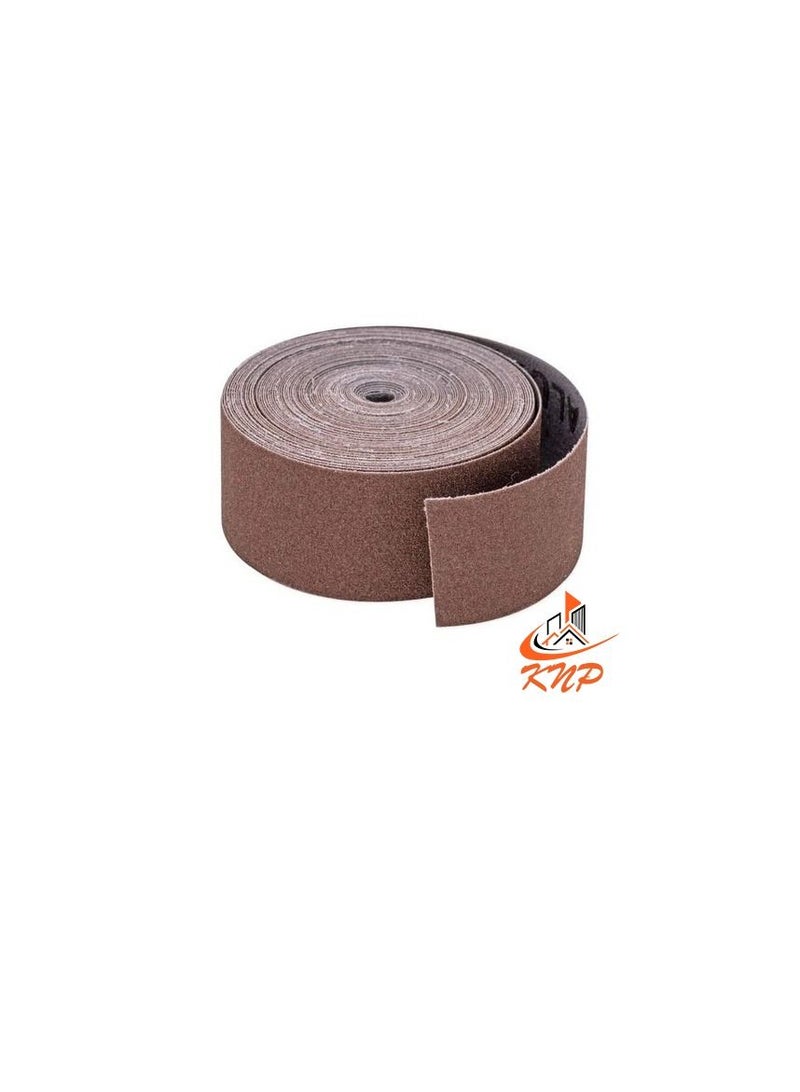 KNP 60 Grit Sanding Paper Roll 115mm X 50Mtr  - Image 1