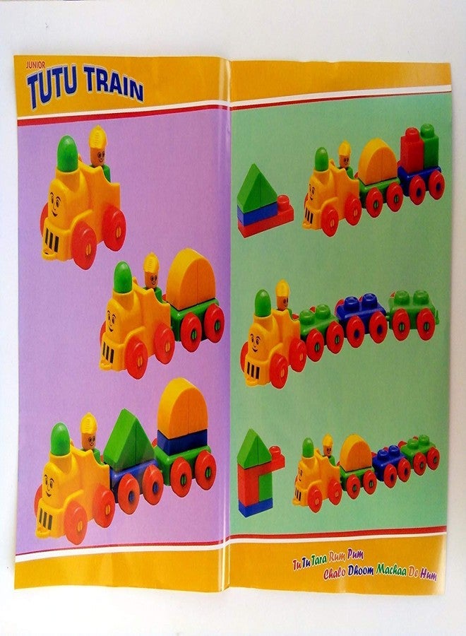 Nabhya Tu-Tu-Tu Train Blocks Puzzle Early Learning Educational Toy for Kids Age 2 to 5 - Image 3