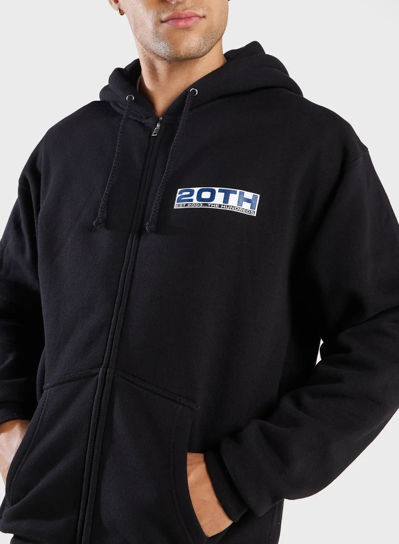 The Hundreds Anniversary Zip Up Hoodie