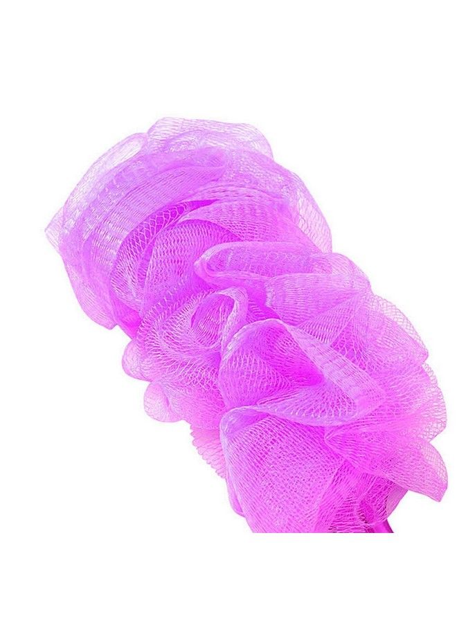 Foreign Holics Bathing Handle Soft Loofah Sponge For Back Scrub For Men And Women (Multicolored) - Image 5