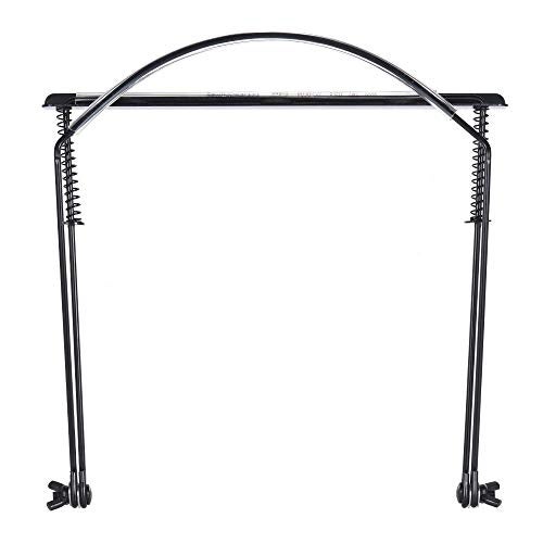 Mozart 24 Hole Harmonica Mouth Organ Harp Holder Black | Adjustable Neck Holder Stand for Hands Free Playing | Ideal for Guitarists Singers and Musicians - Image 1