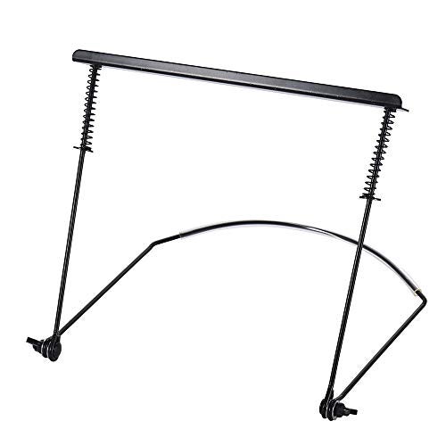 Mozart 24 Hole Harmonica Mouth Organ Harp Holder Black | Adjustable Neck Holder Stand for Hands Free Playing | Ideal for Guitarists Singers and Musicians - Image 3