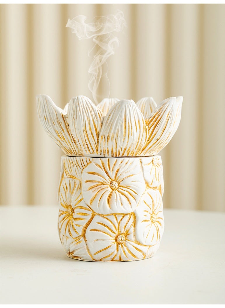 Creative Hollow Metal Incense Burner - Image 5