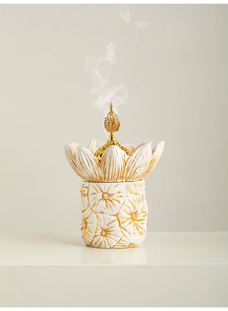 Creative Hollow Metal Incense Burner - Image 4