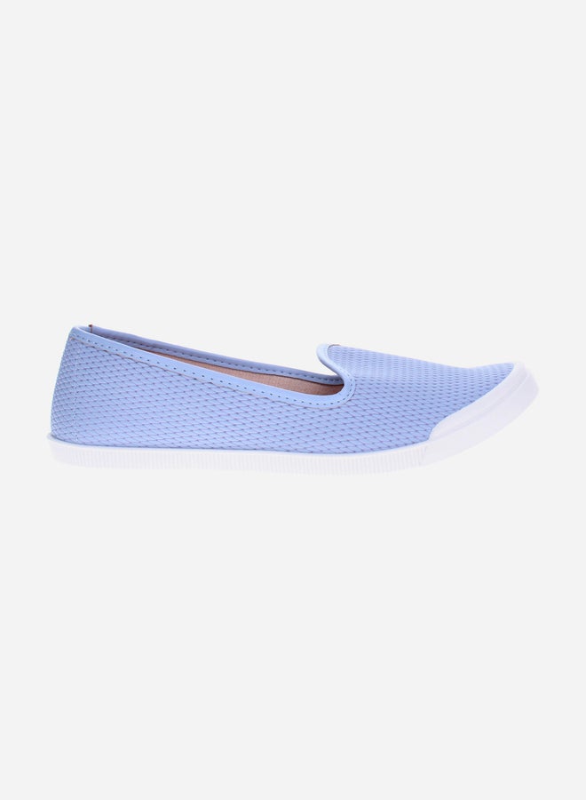 MOLECA Textured Slip-On Flat Shoes - Image 2