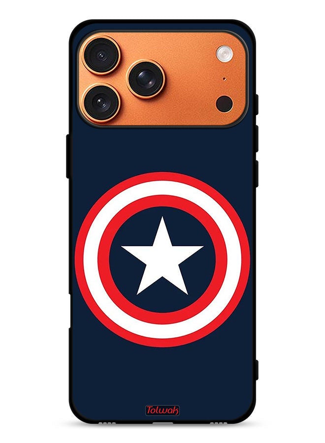 Tolwak Apple iPhone 17 Pro Max Protective Case Cover Captain America - Image 1
