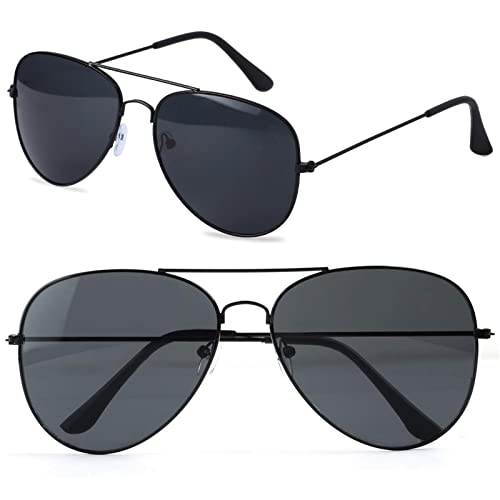 Yewong Airline Pilot Captain Hat Pilot Costume Accessory with Aviator Sunglasses for Adults and Teens Captain Halloween Party Cosplay Supplies (Blue-4) - Image 5