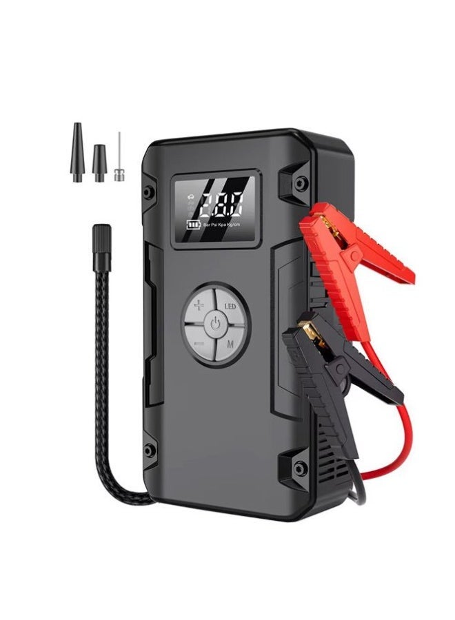جهاز تشغيل سيارات متعدد الوظائف – مضخة هواء 150PSI وبنك طاقة محمول - Image 1