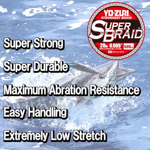 DUEL Yo-Zuri Super Braid 150 Yard Spool Dark Green 10LB - Image 2