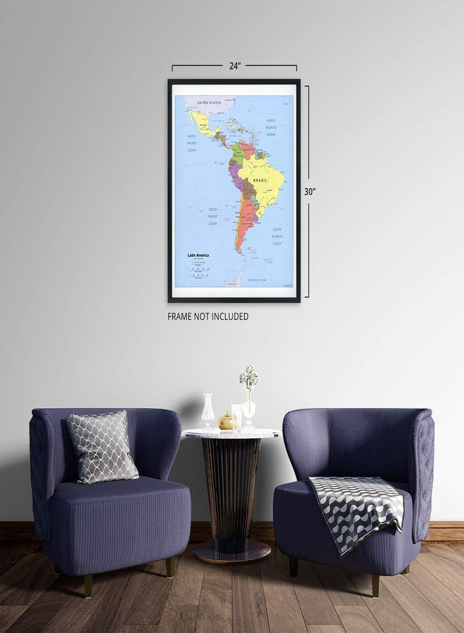 HISTORIX 2006 Latin America Map Poster - 24x30 Inch Central and South America Wall Map - Ideal Home or Office Decor - Image 5