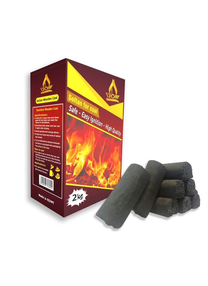 Generic Sultan charcoal 2 kilo package 
