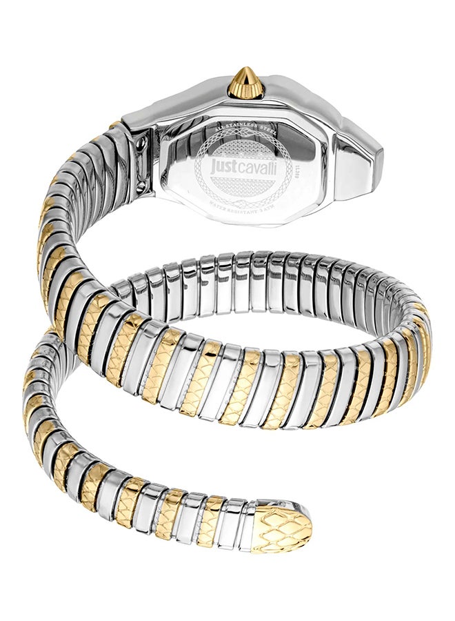 Just Cavalli Lady Snake Aria JC1L369M0065 - Stainless Steel Female Quartz 2 hands - Image 3