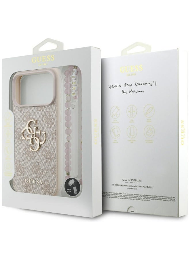 GUESS CASE GUESS 4G STRAP 4G CLASSIC LOGO FOR IPHONE 17 PRO MAX - Image 1