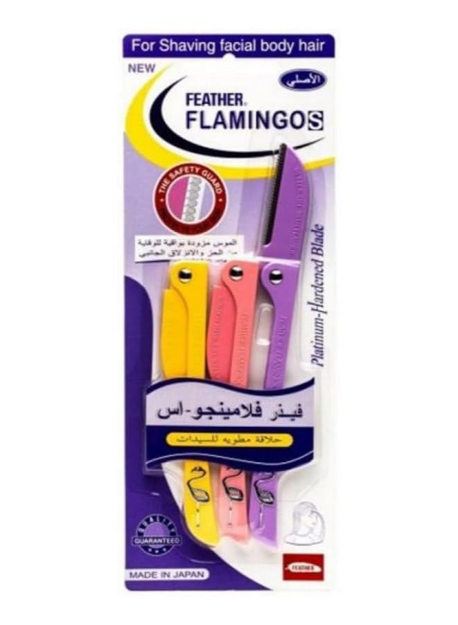 Flamingo Feather Flamingo S Women's Facial Hair Razor Blades - Image 2