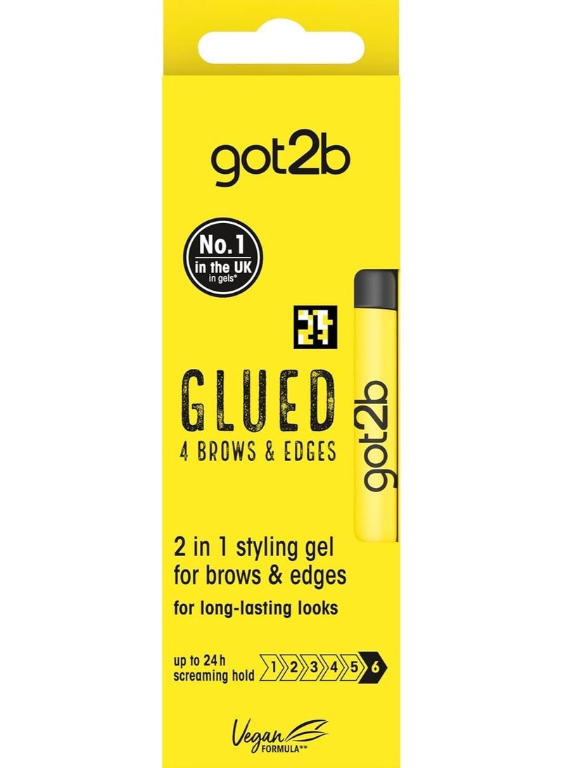 Got2b Glued For Brows And Edges 2 in 1 Wand Eyebrow Gel 16 ml - Image 2