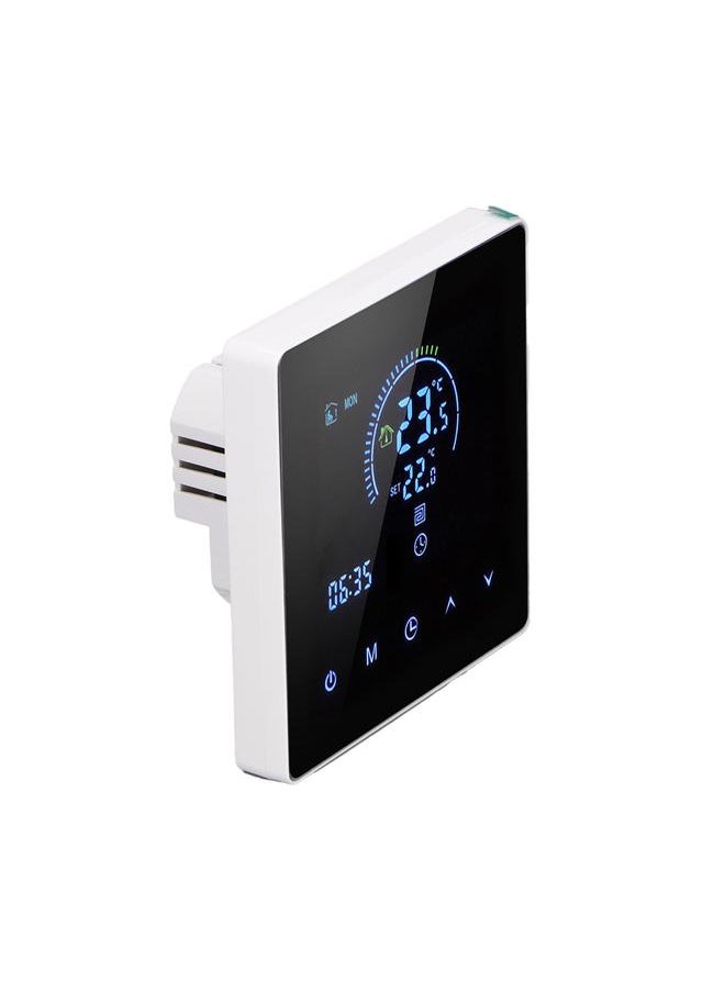 Thoraya 3A Smart Thermostat Intelligent Touch Color Screen LCD Display Thermostat Water Heating Boiler for Home Office Shopping Mall Store White Regular Model  - Image 3