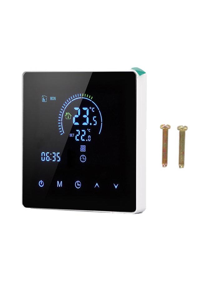 Thoraya 3A Smart Thermostat Intelligent Touch Color Screen LCD Display Thermostat Water Heating Boiler for Home Office Shopping Mall Store White Regular Model  - Image 1