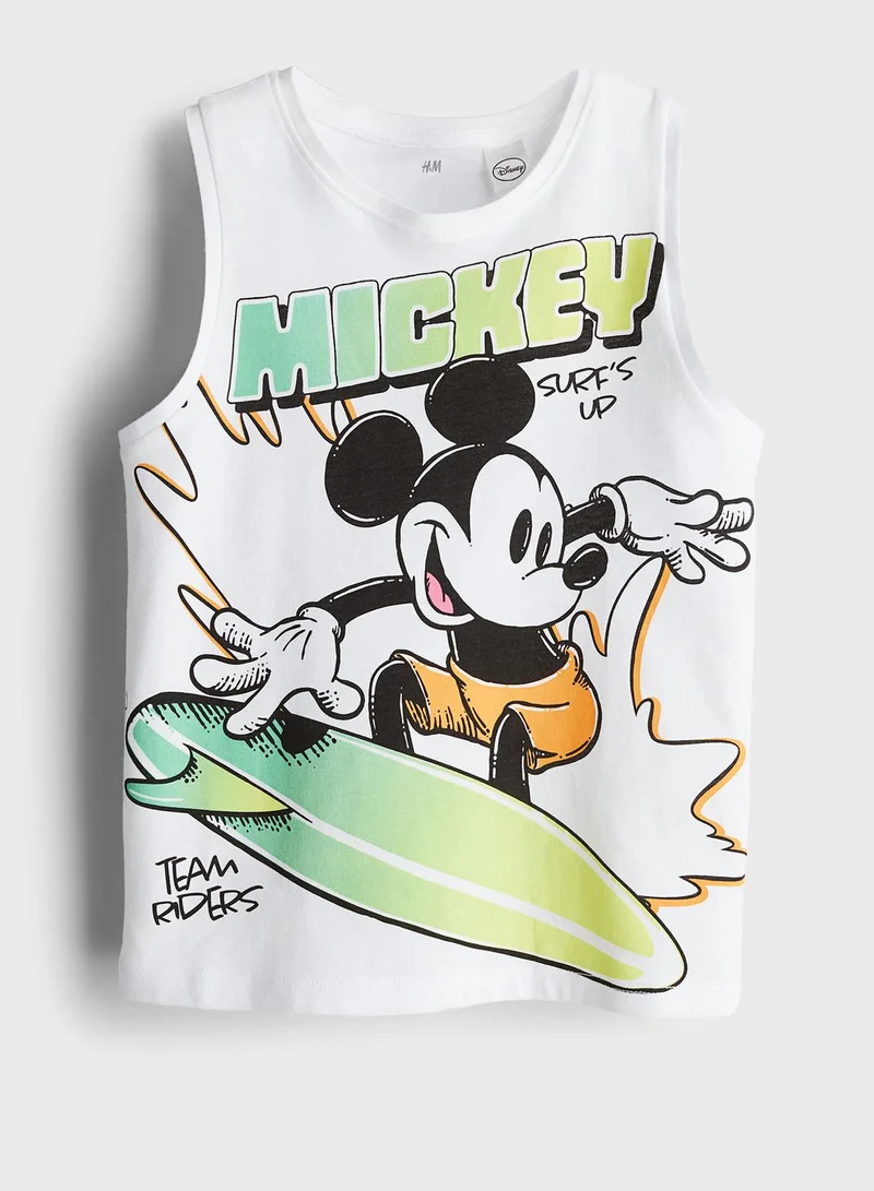 اتش اند ام Kids Mickey Mouse Printed Vest