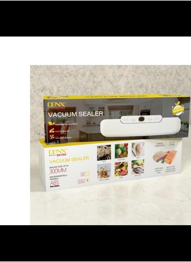 Denx Vacuum Machine With Automatic Shut-Off System For Food Preservation With Built-In Slicer  - Image 3
