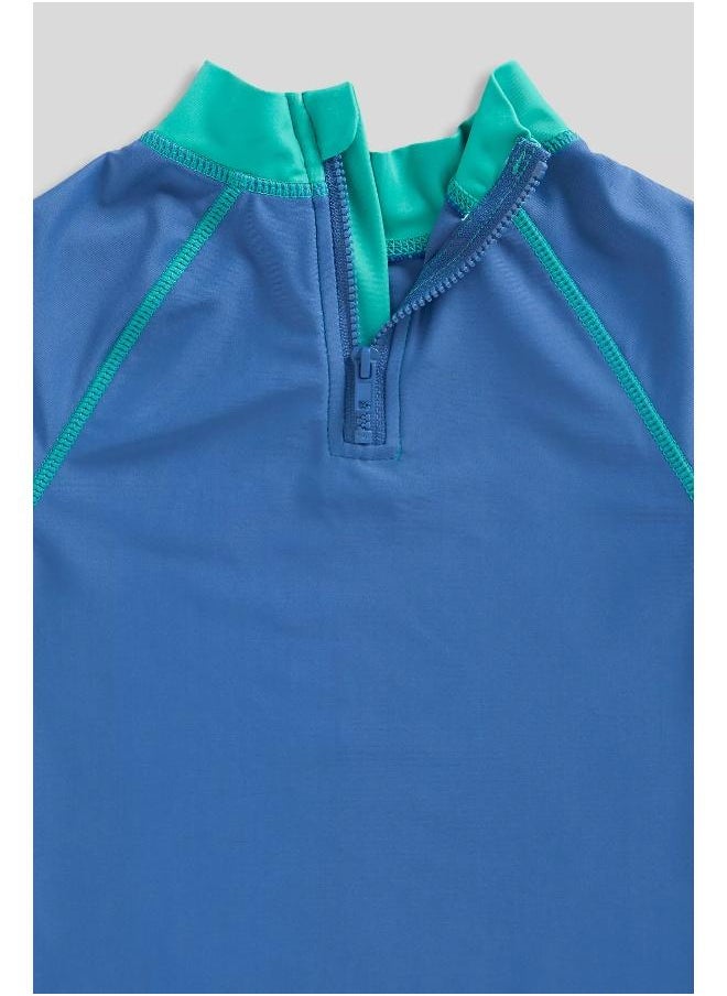 mothercare - 2 Pack Palm Sunsafe UPF50+ Rash Vests - Image 1