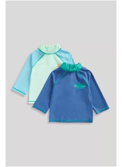 mothercare 2 Pack Palm Sunsafe UPF50+ Rash Vests  - Image 1