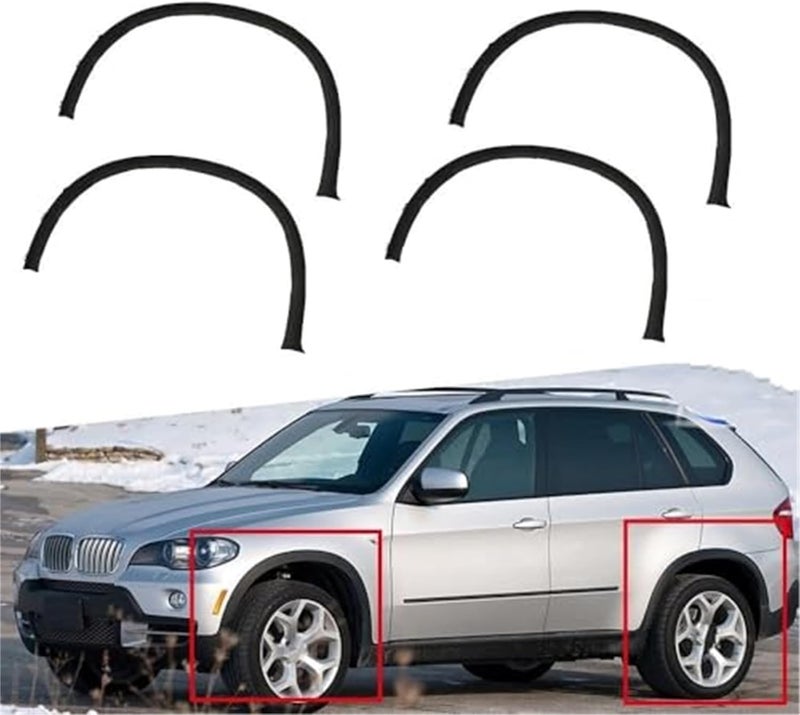 Wivplex BMW X5 E70 Wheel Arch Fender Flares - Image 5