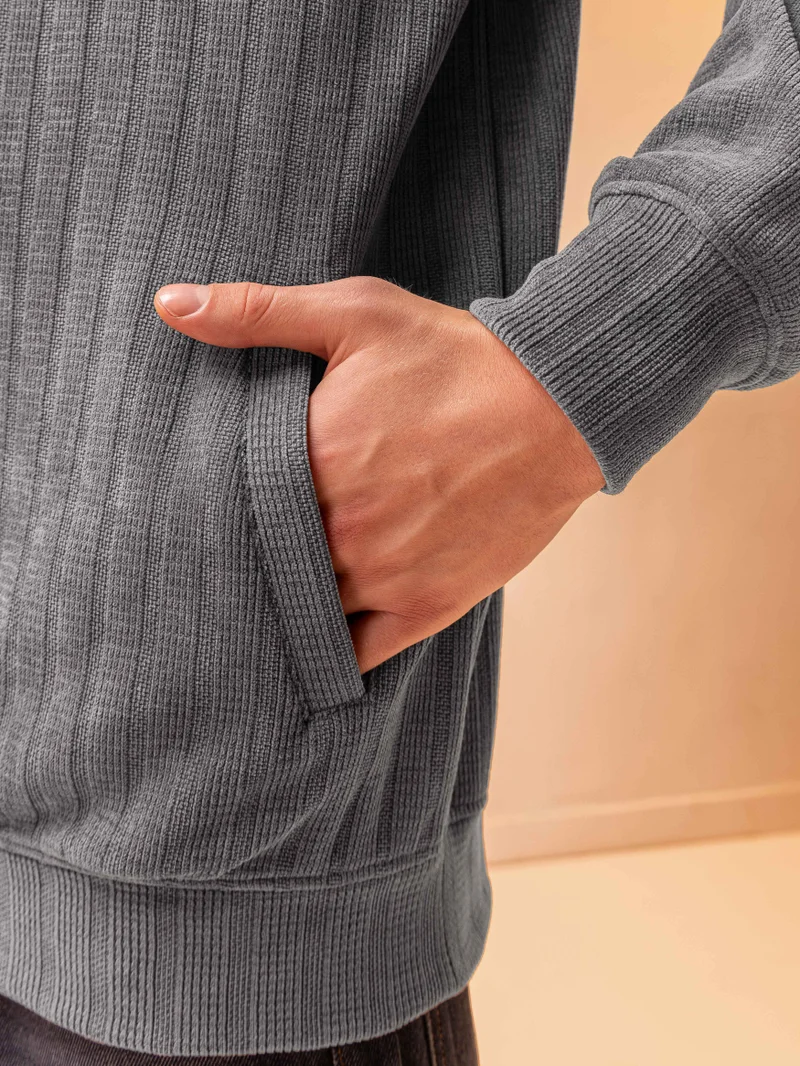 بيونغ سترة رياضية رمادية فاتحة