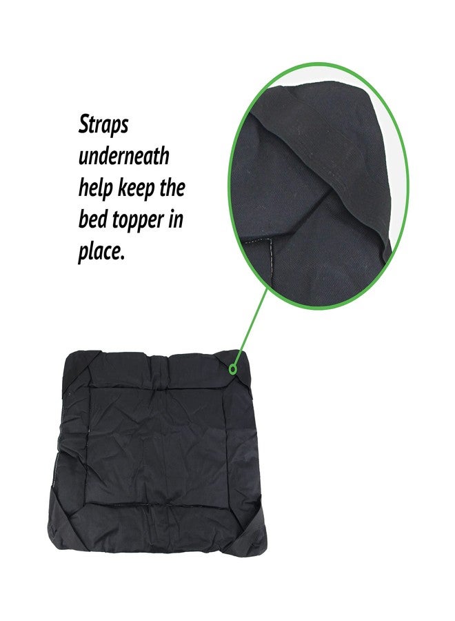 Midlee Fleece Dog Bed Topper for Dog Cot Beds (Large) - Image 5