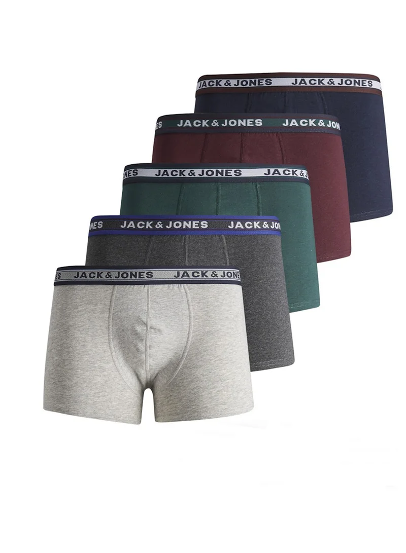 Jack & Jones Junior Youth 5 Pack Of Trunks